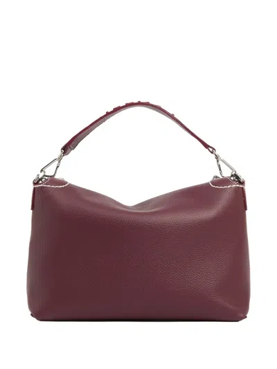 Lancel Large Ninon Soft In Red