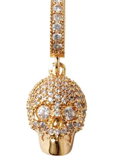 Crystal Haze Mr Nice Skull-shaped Pendant In Gold