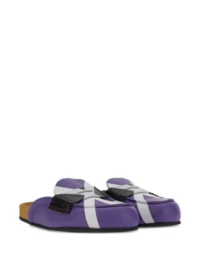 College Sabot With Iconic "x" In Purple