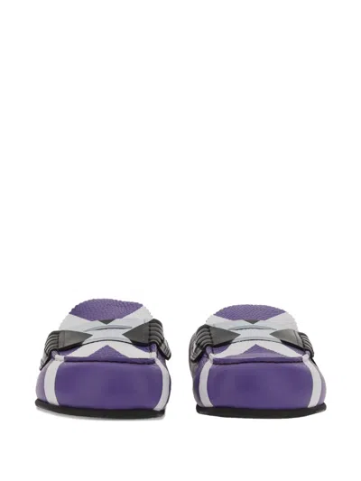 College Sabot With Iconic "x" In Purple
