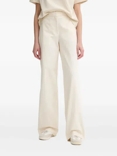 Apc Welt-pockets Straight Trousers In Neutral
