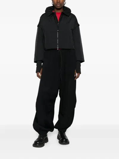 Y-3 Drawstring Elasticated Track Pants In Black