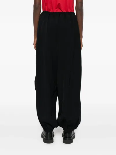 Y-3 Drawstring Elasticated Track Pants In Black