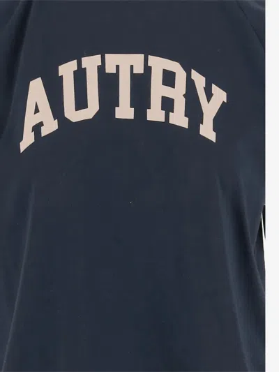 Autry College Raglan-sleeve T-shirt In Blue