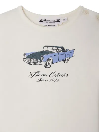 Bonpoint Baby Boys Tahsin Long Sleeve T-shirt In White