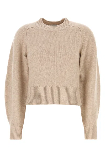 Isabel Marant Leandra Merino Wool & Cashmere Sweater In Brown