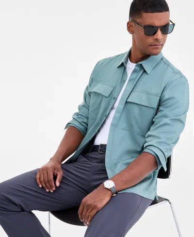 Alfani Men's Owen Regular-fit Button-down Shirt, Exclusively At Macy's In Multi