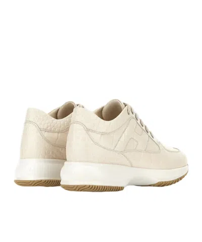 Hogan Interactive Sneakers In Neutral