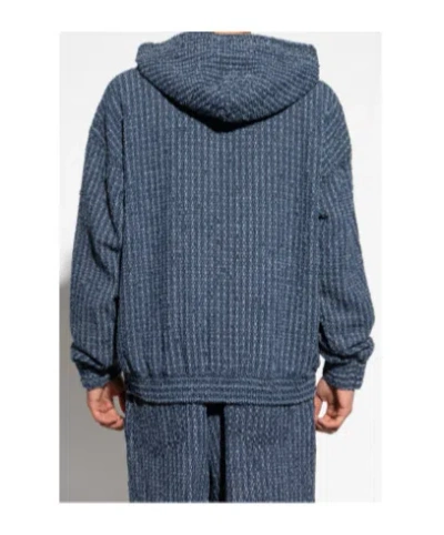 Dsquared2 Long-sleeved Sweatshirt In Blue