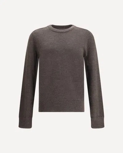 Margiela Wool Sweater In Brown