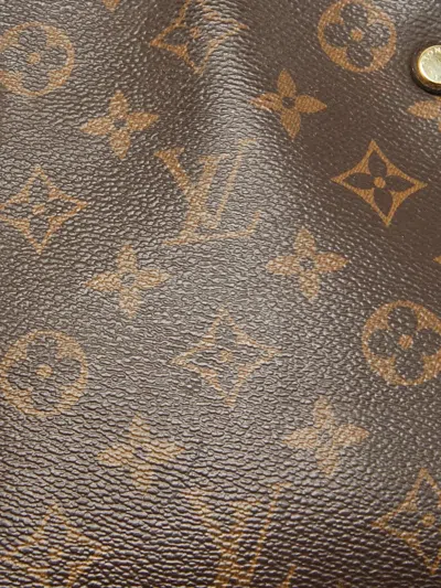 Pre-owned Louis Vuitton 2015 Montaigne Bb Two-way Handbag In Brown