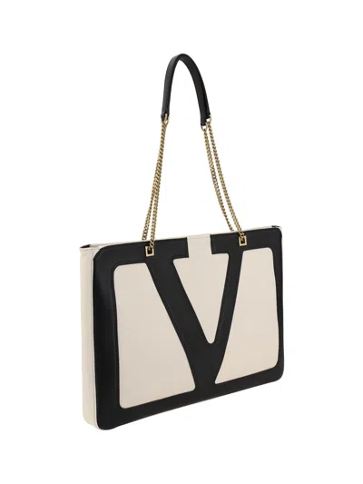 Valentino Small Viva Superstar Shoulder Bag In Brown