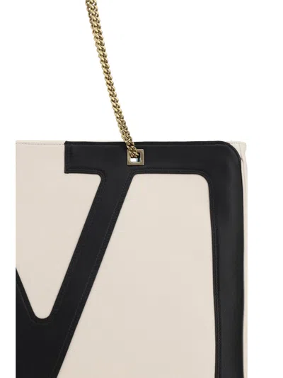 Valentino Small Viva Superstar Shoulder Bag In Brown