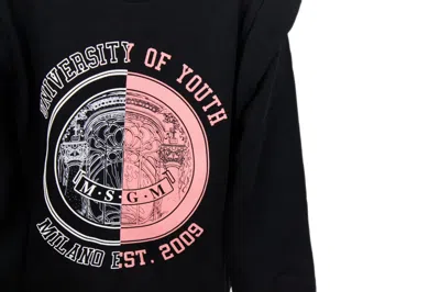 Msgm Sweater In Black