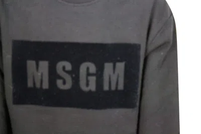 Msgm Sweater In Black