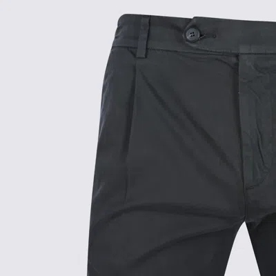 Eleventy Trousers Featuring Back And Side Pockets In Black
