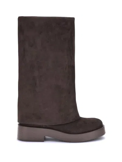 Casadei Charlie Boots In Brown