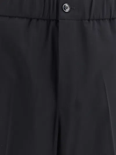 Giorgio Armani One Dart Pants In Black