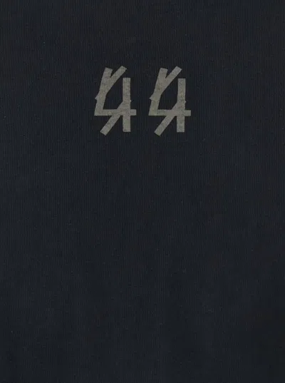 44 Label Group T-shirt 44 Black/smoke Grey In Black
