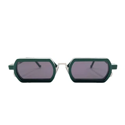 Vava Eyewear Wl0072 White Label Green Sunglasses In Green