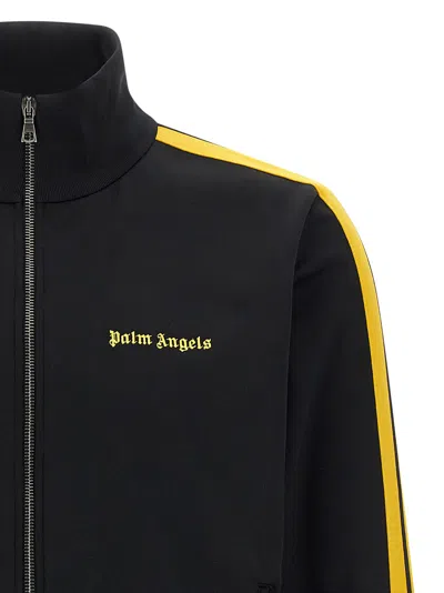 Palm Angels Classic Logo Track Jacket In Black