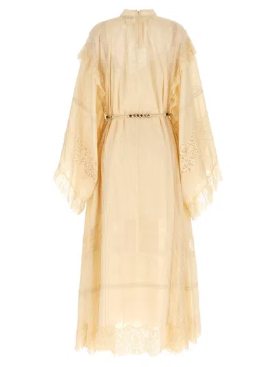 Zimmermann Rihannon Lace Dresses White In White