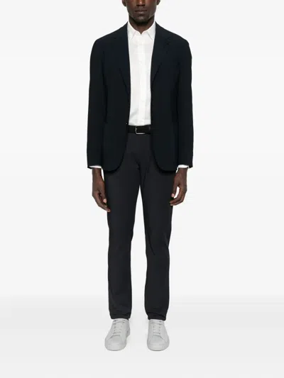 Emporio Armani Shirt Linen Collar Button-down In White