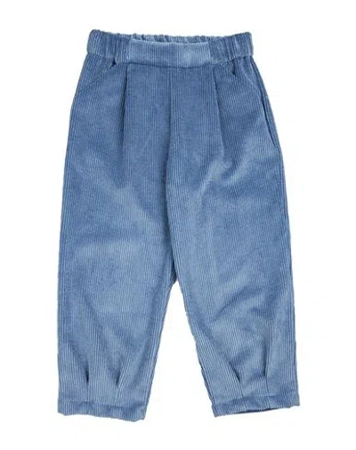 Meilisa Bai Toddler Girl Pants Sky Blue Size 5 Polyester, Polyamide, Elastane In Blue