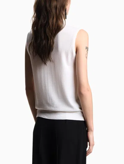 Emporio Armani Top In White