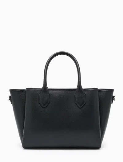 Emporio Armani Medium Tote Bag In Black