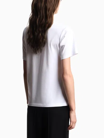 Emporio Armani Short Sleeve T-shirt In White