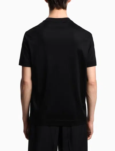 Emporio Armani T Shirts And Polos Black In Black