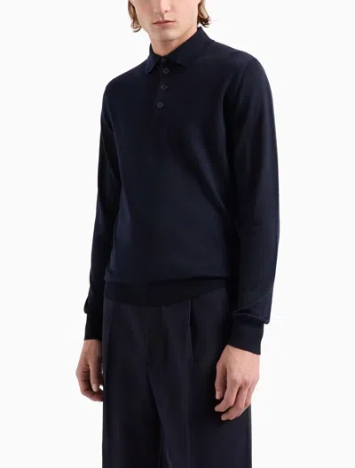 Emporio Armani T-shirts And Polos In Blue