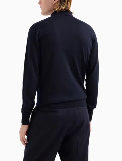Emporio Armani T-shirts And Polos In Blue
