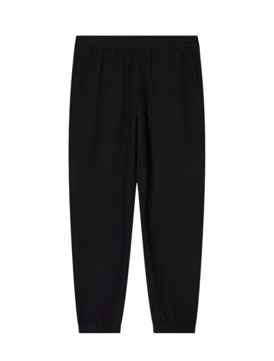 Emporio Armani Track Sweatshirt Trousers In Black
