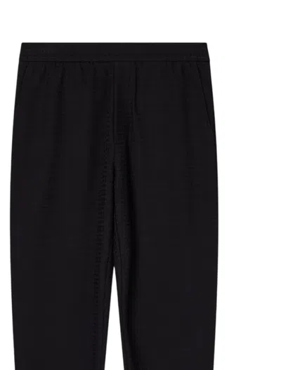 Emporio Armani Track Sweatshirt Trousers In Black