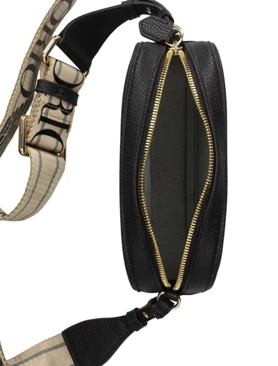 Emporio Armani Logo-stamp Crossbody Bag In Black