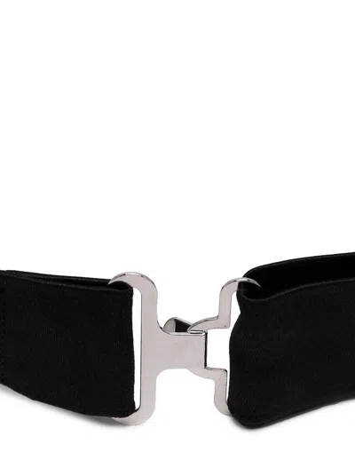 Emporio Armani Clip-fastening Bow Tie In Black