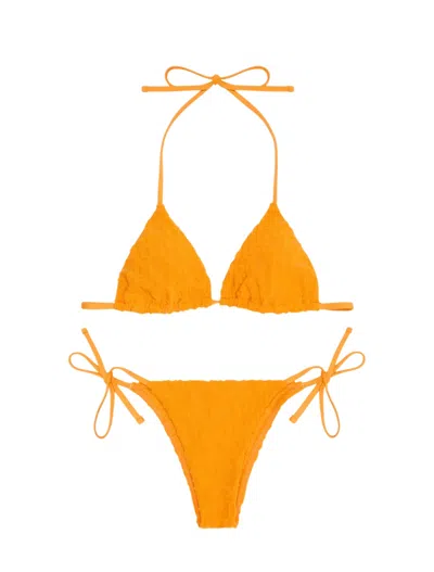 Emporio Armani Sea Clothing In Orange