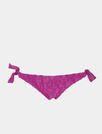 Emporio Armani Sea Clothing In Purple
