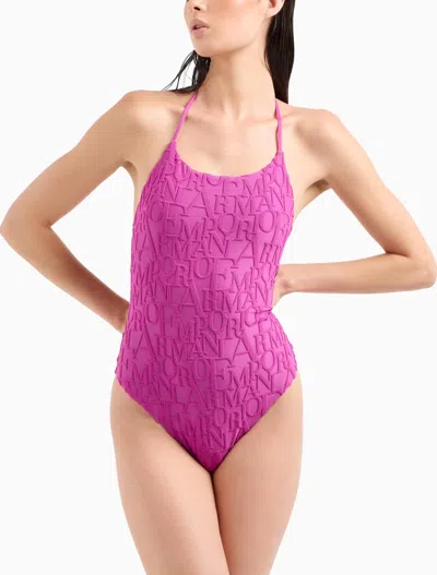Emporio Armani Sea Clothing In Purple