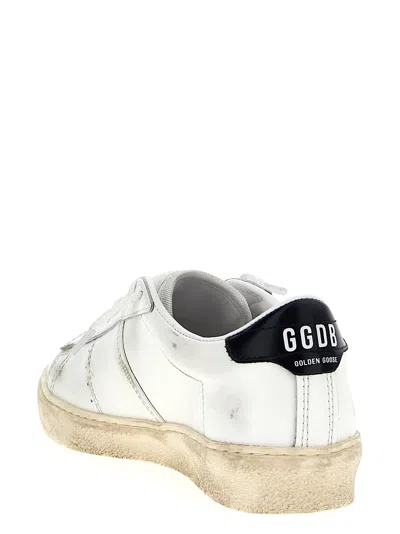 Golden Goose Blue Matchstar Sneakers In White