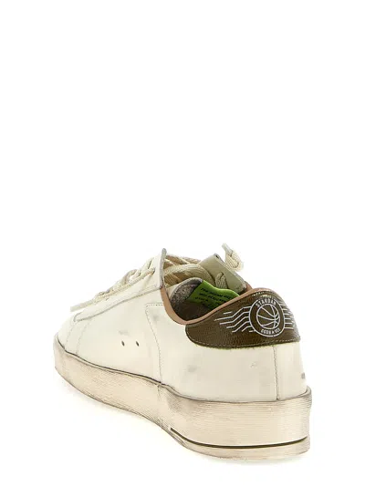 Golden Goose 'stardan' Sneakers In Green