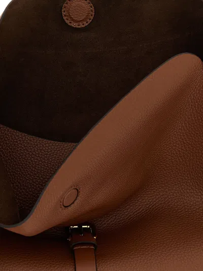 Etro Women Medium Pony Shoulder Bag In Brown