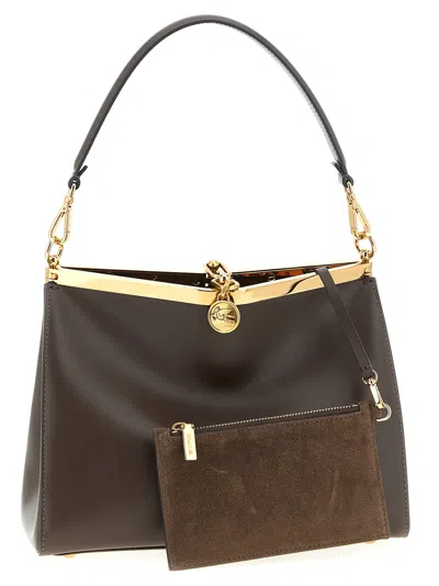 Etro Vela Shoulder Bags Bordeaux In Burgundy