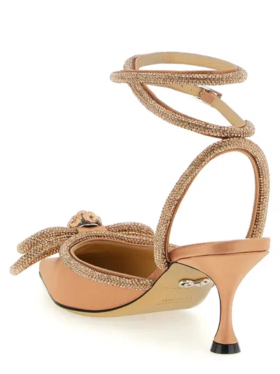 Mach&mach Mach & Mach 'double Bow' Pumps In Pink