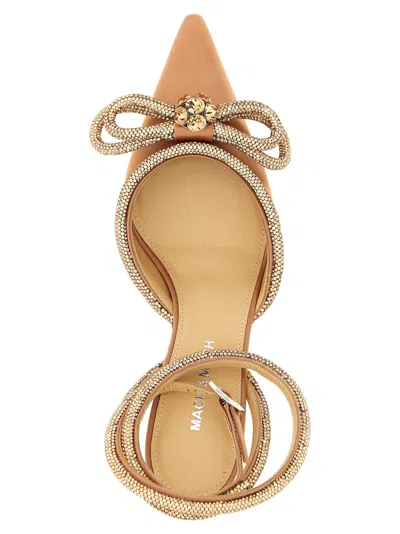 Mach&mach Mach & Mach 'double Bow' Pumps In Pink