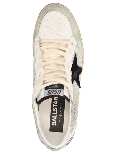 Golden Goose Ball Star Sneakers White In Black
