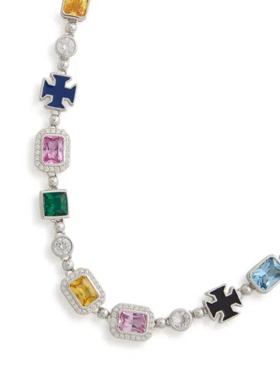 Cernucci Crystal-embellished Necklace In Multi