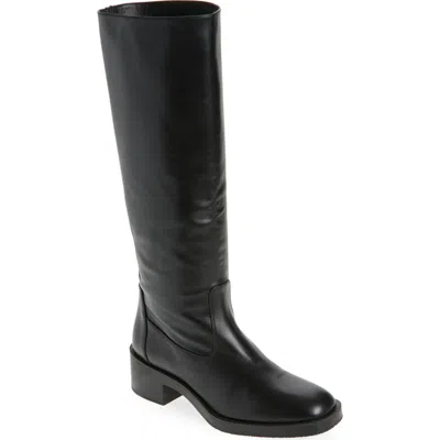 Stuart Weitzman Kaia Knee High Boot In Black